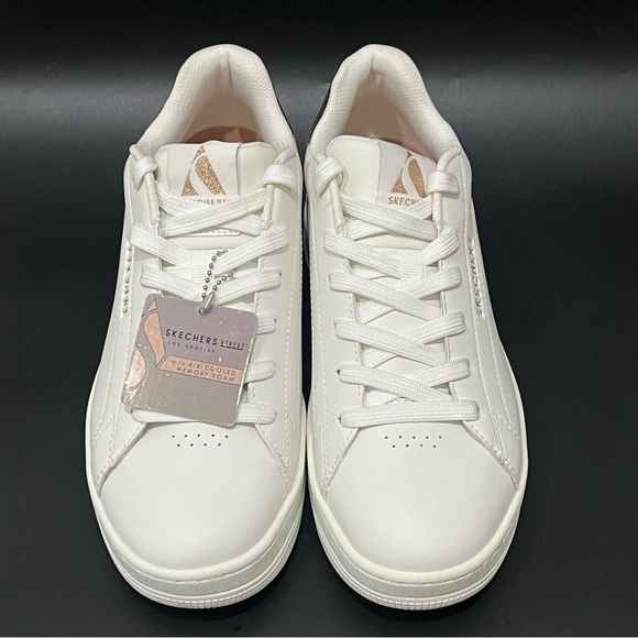 Skechers Uno Courted Air Athletic Shoes Casual Sneakers White Womens Sz 9 - Picture 2 of 9